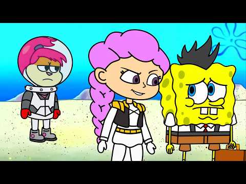 SpongeBob Left The House Sad Story (KPop Demon Hunters Animation)