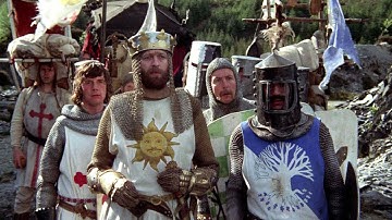 Monty Python and The Holy Grail - The Promised Land theme music (exactly as heard in the film)