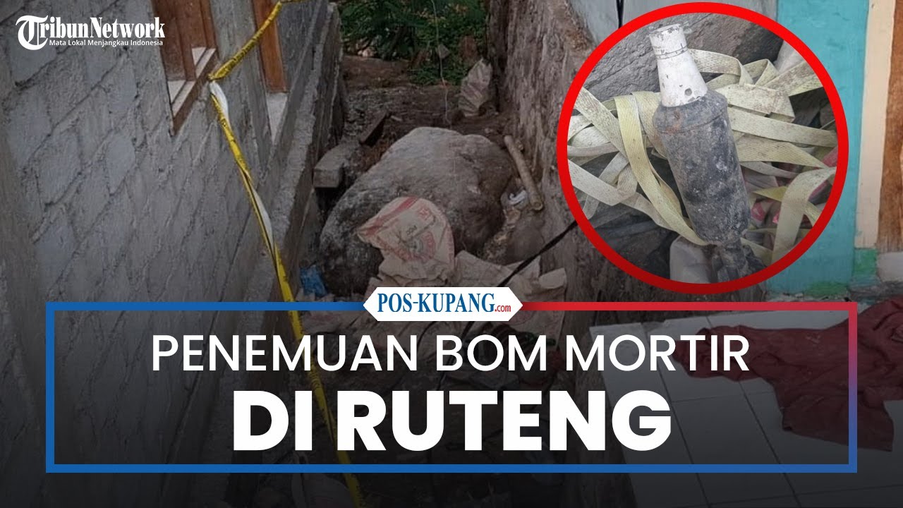 Penemuan Bom Jenis Mortir di Bangka Nekang Ruteng