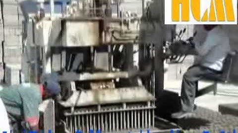 QMY12-15 mobile block making machine