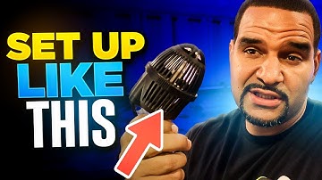 Dual Canister Filter Output Placement w/ Wave Maker (Simple)