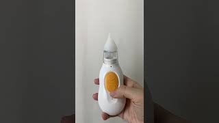 Aspirador Nasal Eletrico Portatil Nariz Bebe Infantil 5 Niveis Congestao Sinusite Resfriado Gripe
