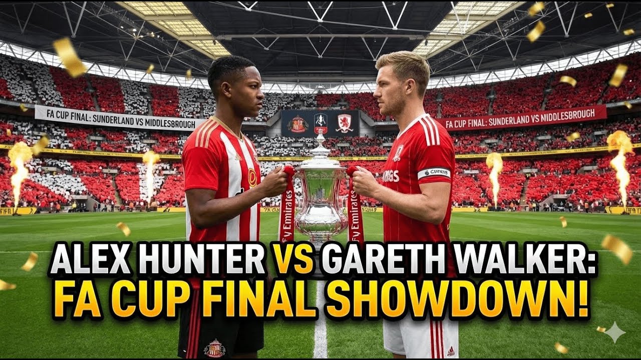 FINAL FA CUP PENENTUAN ALEX HUNTER VS GARETH WALKER YANG ANGKUH | FIFA 17 THE JOURNEY (MY KISAH)