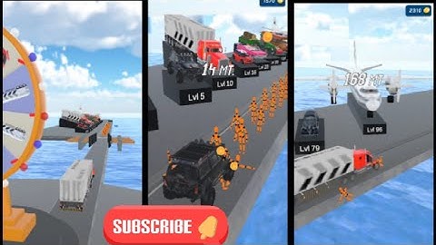 Crash Master 3D-All New Levels Android-iOS Gameplay Latest update Unlock Sports Car