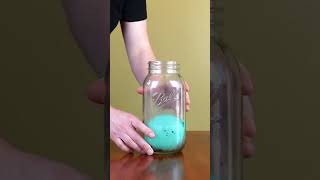 Water Balloon Inside A Glass Jar 🎈 #shorts