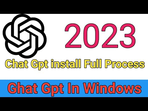 How To Install Chat Gpt Computer | कंप्यूटर मैं Chat Gpt कैसे डाले | Chat Gpt  For Windows | 2023