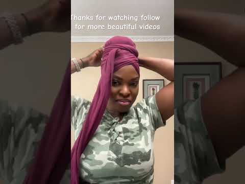 Simple Head Wrap Headwrap Youtube Turban Trending Fashion Howto Tutorial Scarf Stylewithme 