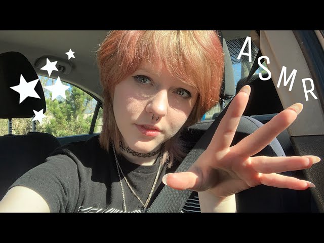 Lofi ASMR in My Car 🚘 [whispers, tapping, scratching]