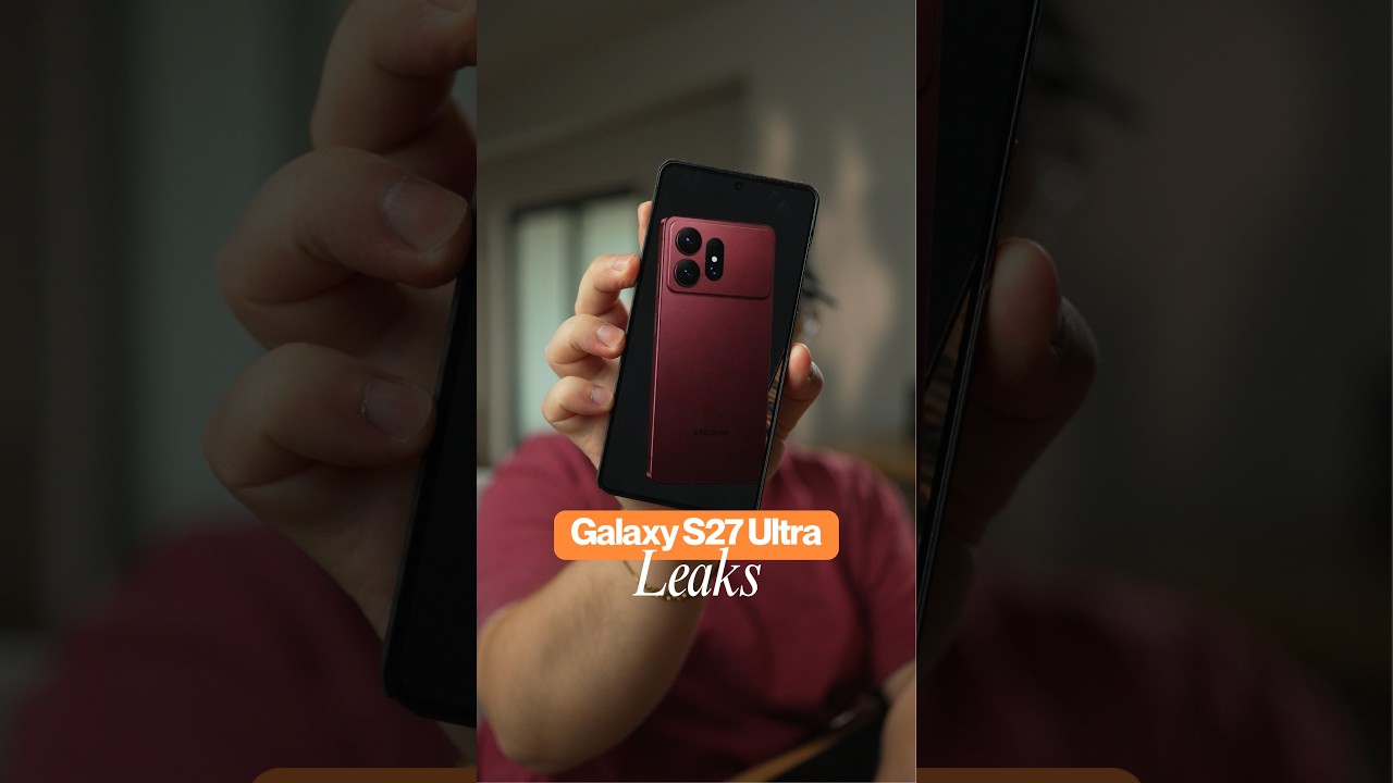 Galaxy S27 Ultra Looks Like an iPhone?