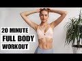 20 MIN Full Body Workout | Cardio, Strength, & Balance | Sanne Vloet