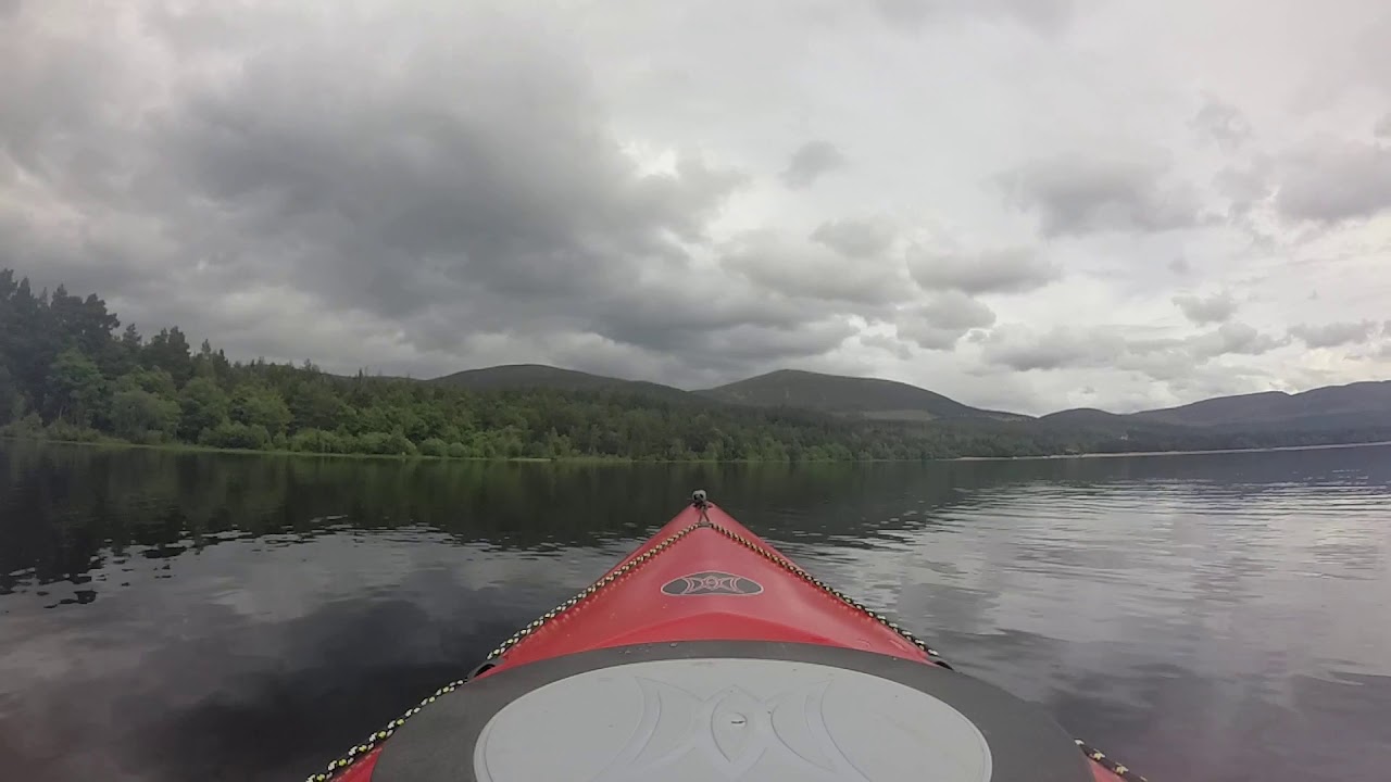 kayaking on loch morlich 9720 YouTube