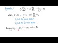 Solving Second Order Differential Equations