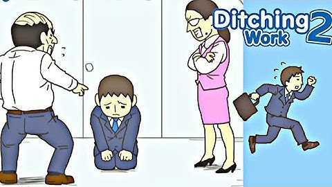 Ditching Work2/ Room Escape Game Stage 1-12 All Levels Solution Gameplay Walkthrough //Android, iOS