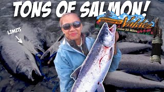 BEST SHORE FISHING in ALASKA!!! [Surprise Ending]