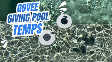 Setting up the GoveeLife Smart Thermometer for the pool