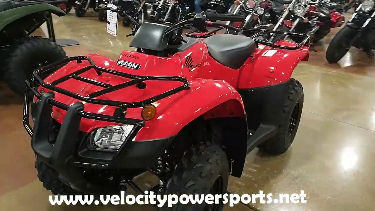 2020 Honda FourTrax Recon YouTube