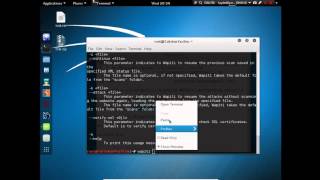 Kali Linux vulnerability scanning #wapiti