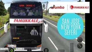 Pamukkale Turizm ile San Jose New York Seferi - ABD / USA - BUS Simulator Online / Otobüs Oyunu screenshot 2
