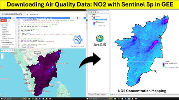 Downloading Air Quality Data: Nitrogen Dioxide (NO₂) with Sentinel 5P and Google Earth Engine