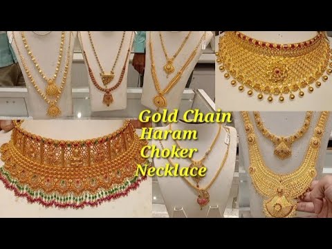 Lalithaa Jewellery Gold Necklace,Gold Choker,Haram and Chain [email protected]'s Cafeteria