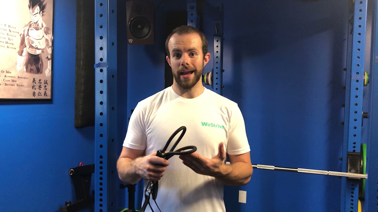 Band Y Raise - How To workout | With the WeStrive App - YouTube