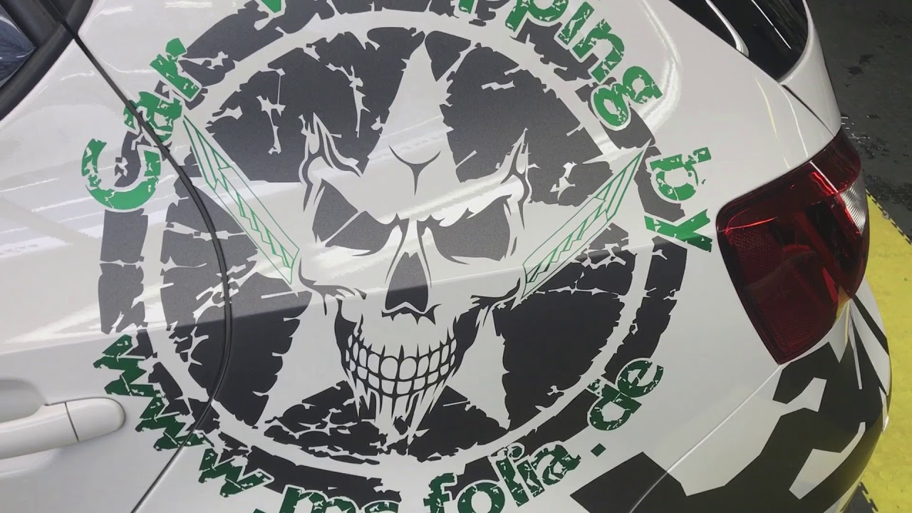 Seat Ibiza carwrapping Camouflage mcfolia kempten wrap-porn