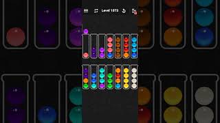 ball sort color water solution level 1073