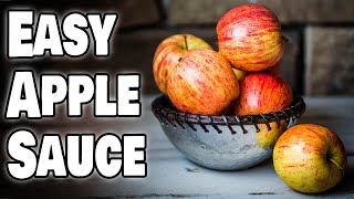 Easy No Sugar Added Applesauce (it tastes amazing!)