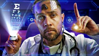 ASMR Cyber Eye Exam And Optics Fix (Cyberpunk Medical Role Play) screenshot 3