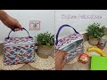 Bolsa térmica para alimentos 🍱| Bolsa de almuerzo🧵