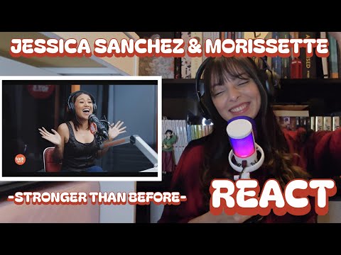 Jessica Sanchez and Morissette "Stronger Than Before" LIVE WISH BUS REACT