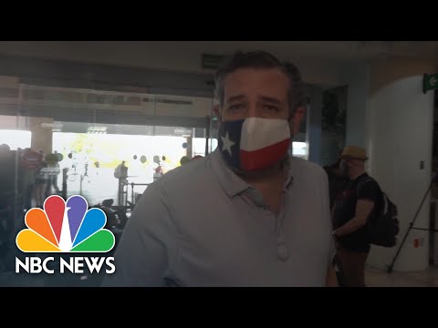 Sen. Cruz 'Headed Back To Texas' After Traveling With Family To Mexico - NBC News NOW