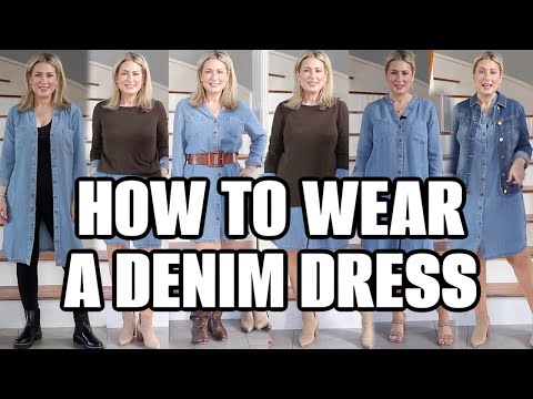 वीडियो: पतझड़ के लिए डेनिम ड्रेस को स्टाइल करने के आसान तरीके (तस्वीरों के साथ)
