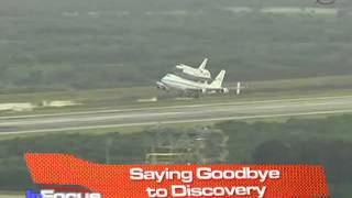 Discovery Space Shuttle Retires