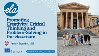 Promoting Creativity, Critical Thinking and Problem-Solving in the classroom September 2024