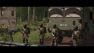 ArmA 3 Zombies - WWZ - British Military outpost