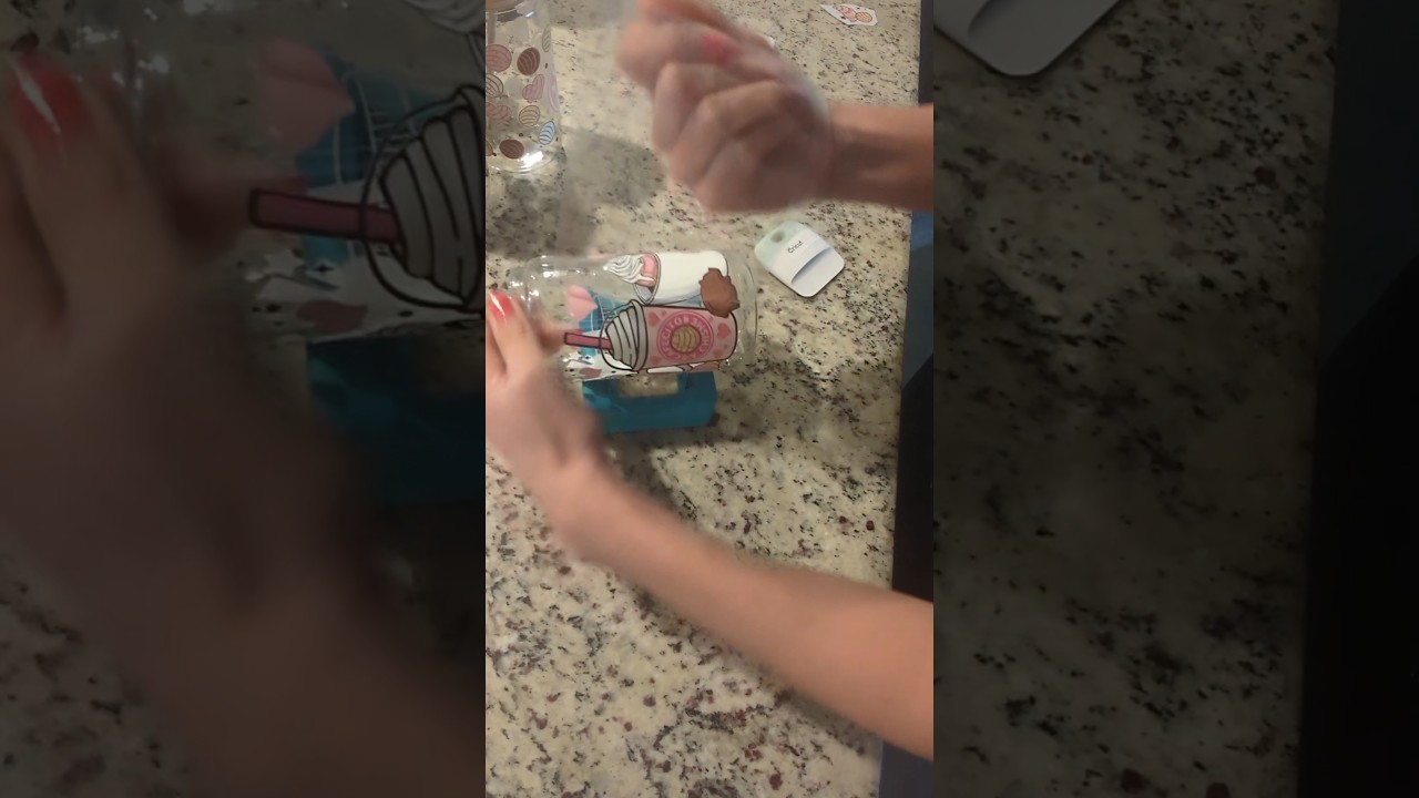 Personalize your cups with UV DTF decals. it's easy!!