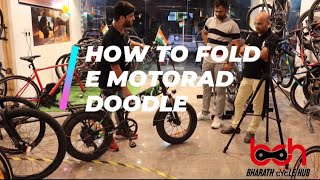 How To Fold E Motorad Doodle