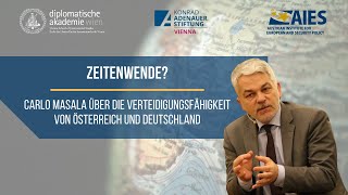 Zeitenwende? Carlo Masala über die Verteidigungsfähigkeit von Österreich und Deutschland