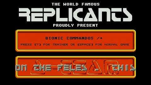 Bionic Commando Cracktro by The Replicants