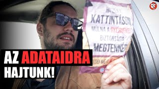Csak a szimpátiádra hajtunk! Meg az adataidra.