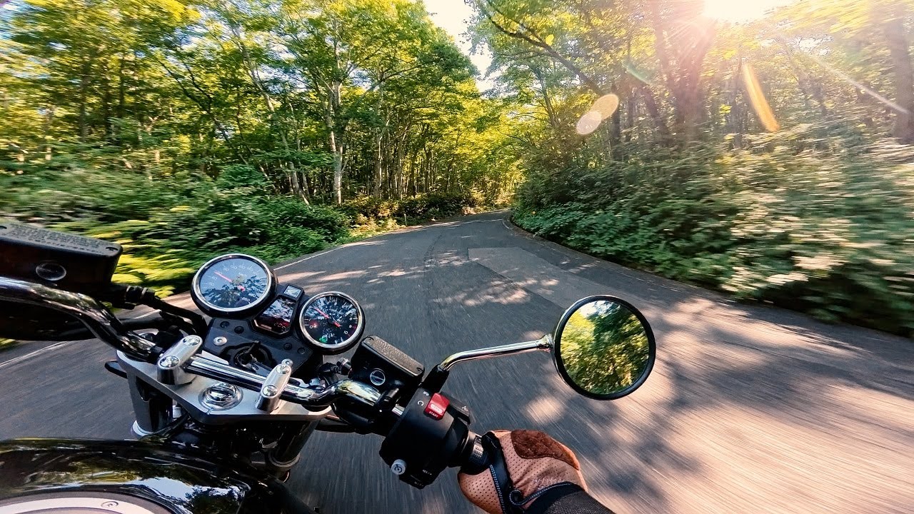 [Japan] [Tottori] [Prefectural Route 45] Honda CB1300SF sound