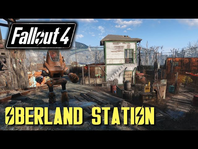 Fallout 4 - Detailed Oberland Station - YouTube