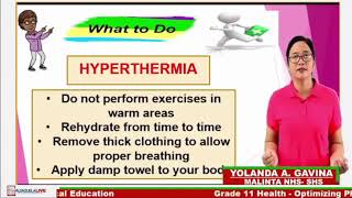 GRADE 11 HEALTH OPTIMIZING PHYSICAL EDUCATION
