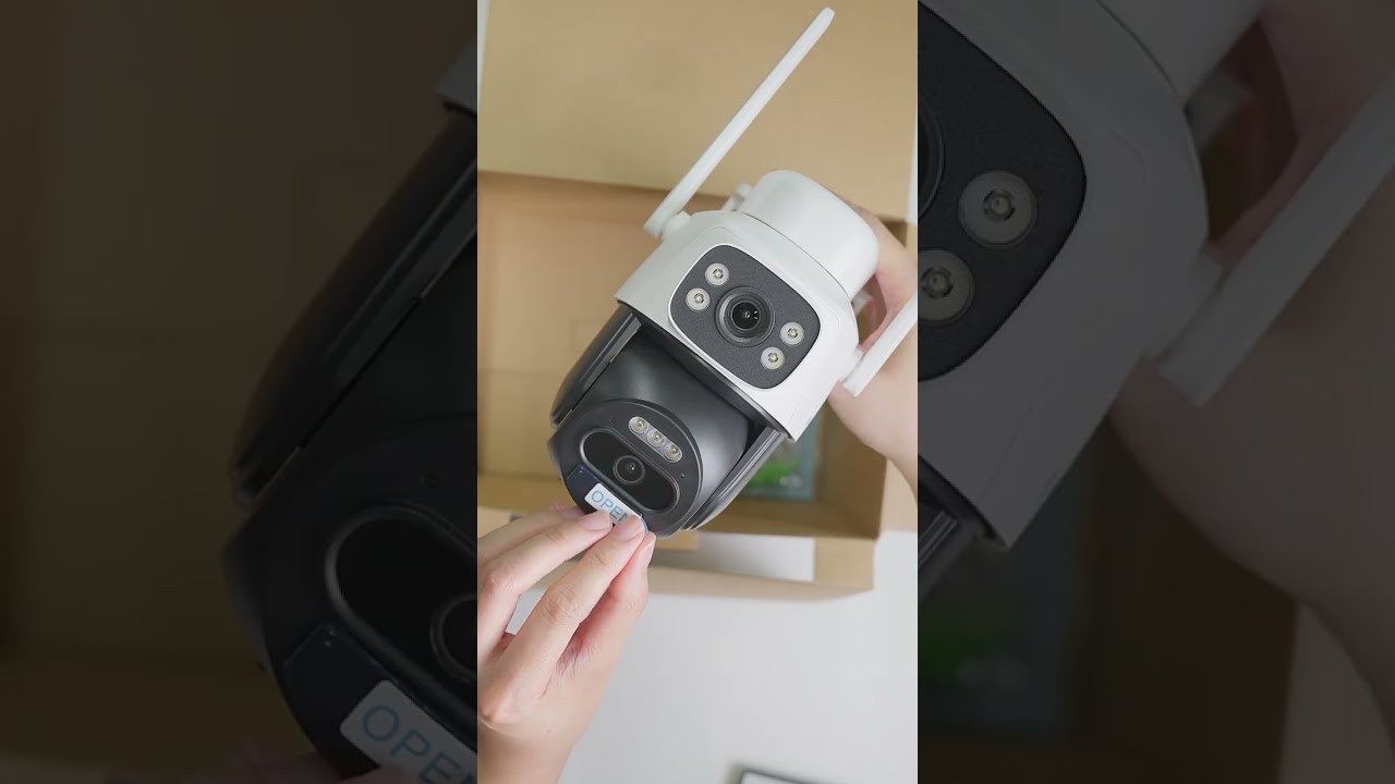 4G Solar-Powered Dual-Lens Security Camera – BG622DR