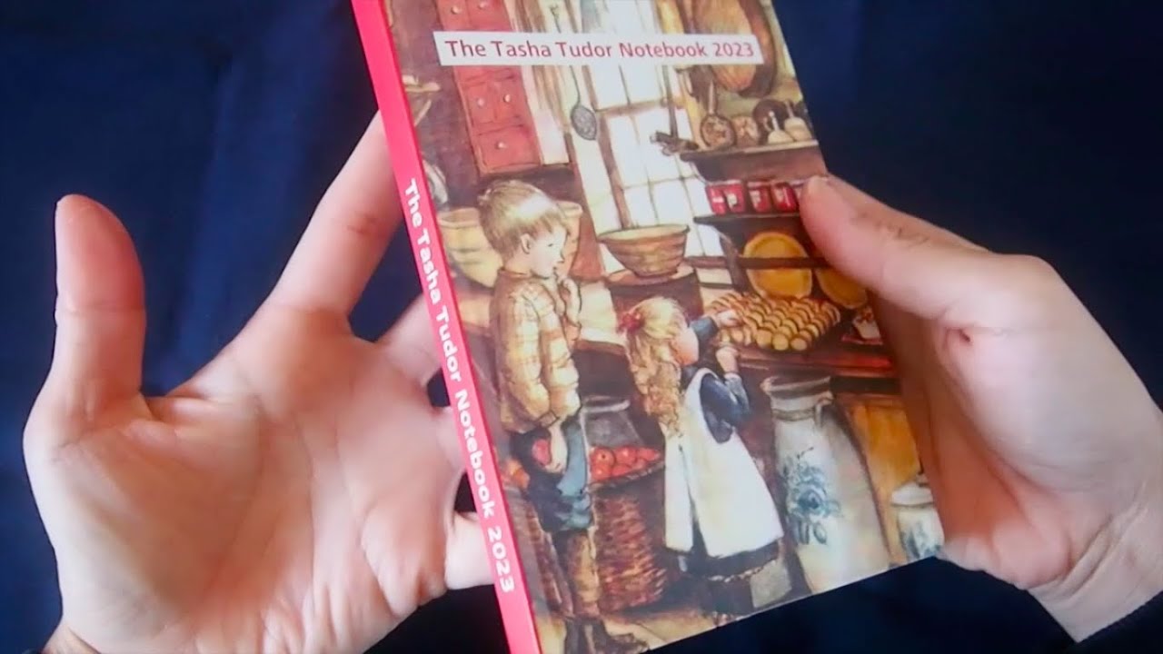 [音フェチ]ささやき声 2023年の手帳 ターシャテューダーの絵本のような手帳 Whispering spoken Tasha Tudor ...