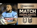 2025 NRL Finals Week 1: Sharks vs Roosters Highlights 🏉
