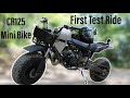 CR125 Mini Bike Off Roading Test