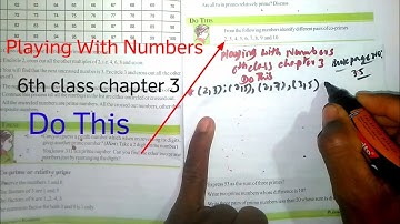 Do This | Playing With Numbers | 6th class chapter 3 | #easypeoplemaths #6thclassenglish