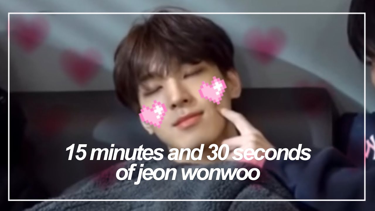 random videos of wonwoo i have in my camera roll